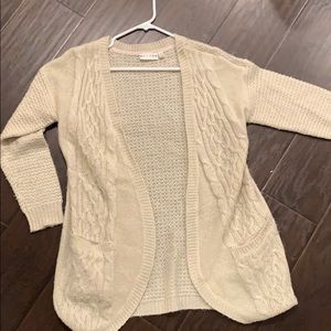 Long retro cardigan